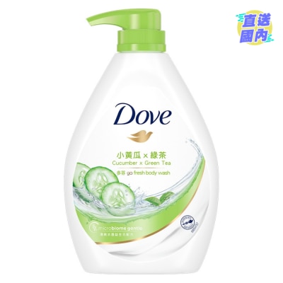 DOVE 多芬沐浴乳1000克 - 清爽水嫩