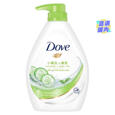 DOVE 多芬沐浴乳1000克 - 清爽水嫩