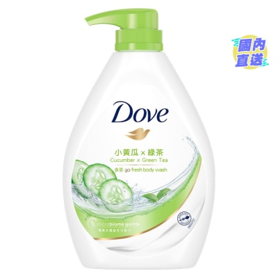 DOVE 多芬沐浴乳1000克 - 清爽水嫩