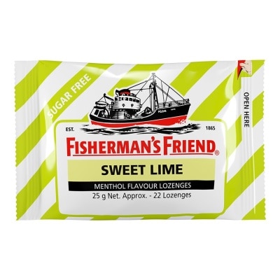 FISHERMAN'S FRIEND Fisherman's Friend Sugar Free Lozenges Sweet Lime Flavor