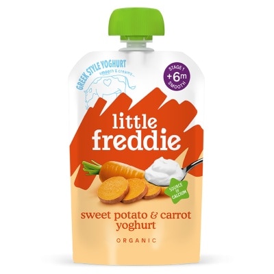 小皮 - 有機甜薯胡蘿蔔希臘式乳酪 (100g)