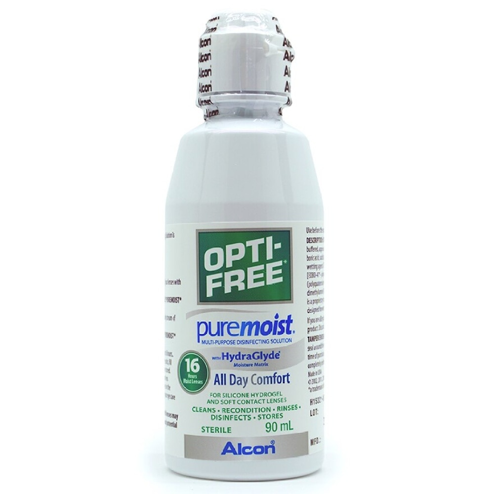 OPTI-FREE® PureMoist® Multi-Purpose Disinfecting Solution 90ml