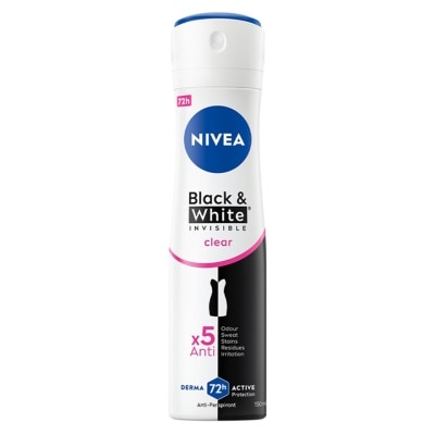 NIVEA Invisible Black & White Clear Spray 150ml