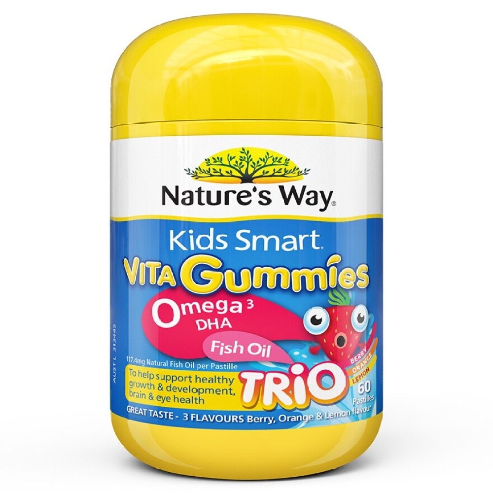 NATURE'S WAY Nature's Way Kids Smart Omega3+Fish Oil Gummies (60