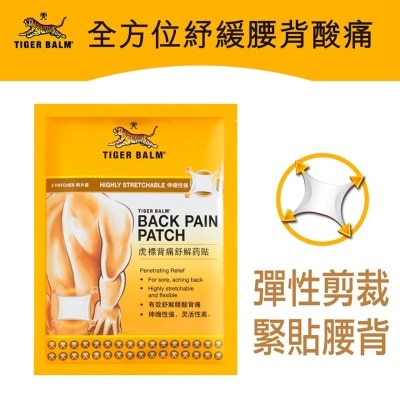 TIGER BALM TIGER BALM BACK PAIN PATCH (2'S)