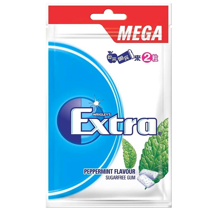 PEPPERMINT FLAVOUR GUM