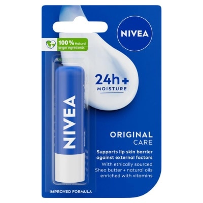 NIVEA 妮維雅天然潤唇膏4.8克