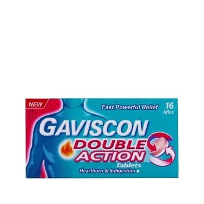 GAVISCON Gaviscon Double Action Tablet 16's