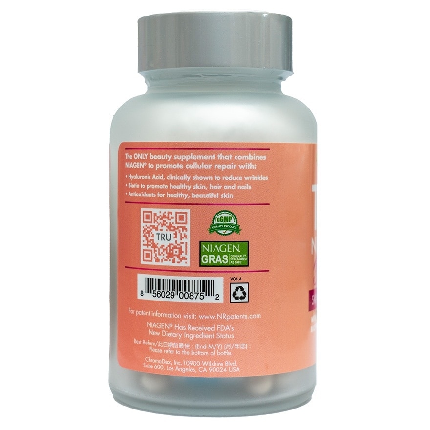TRU NIAGEN BEAUTY 50MG 60S image
