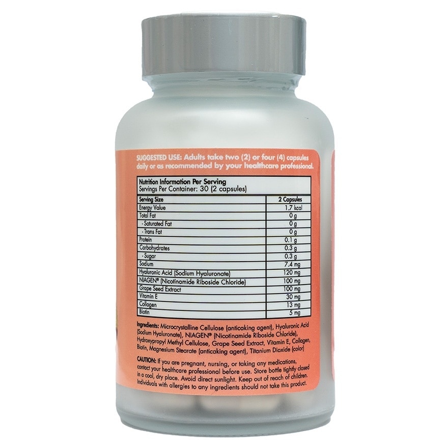 TRU NIAGEN BEAUTY 50MG 60S image