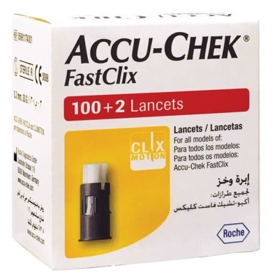 ACCU-CHEK Accu-Chek® Fastclix Lancet 102's