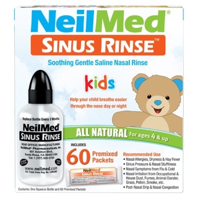 NEILMED NEILMED PEDIATRIC KIT with 60'S RINSE MIX