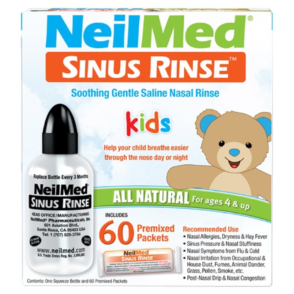 NEILMED PEDIATRIC KIT with 60'S RINSE MIX