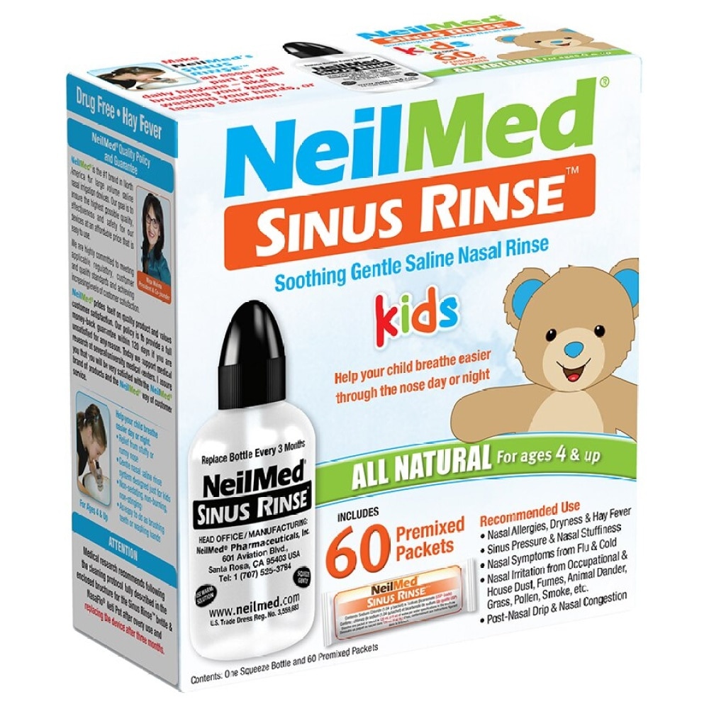 NEILMED NEILMED PEDIATRIC KIT with 60'S RINSE MIX | Western Medicine ...