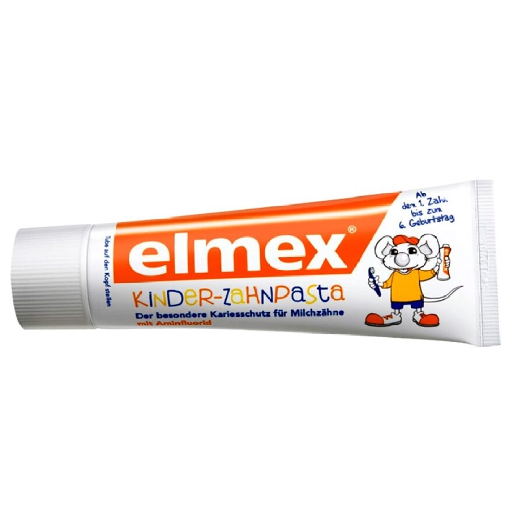 elmex - Anti-Caries Kids Toothpaste (0-6 Children's Toothpaste with Fluoride)