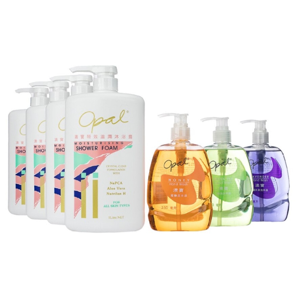 1L BODY WASH X4 +HANDWASH X3