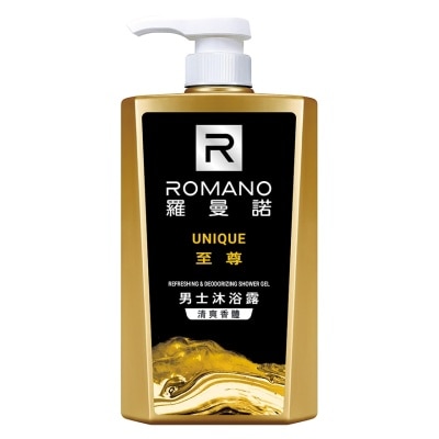 ROMANO Refreshing & Deodorizing Shower Gel (Unique) 600ml