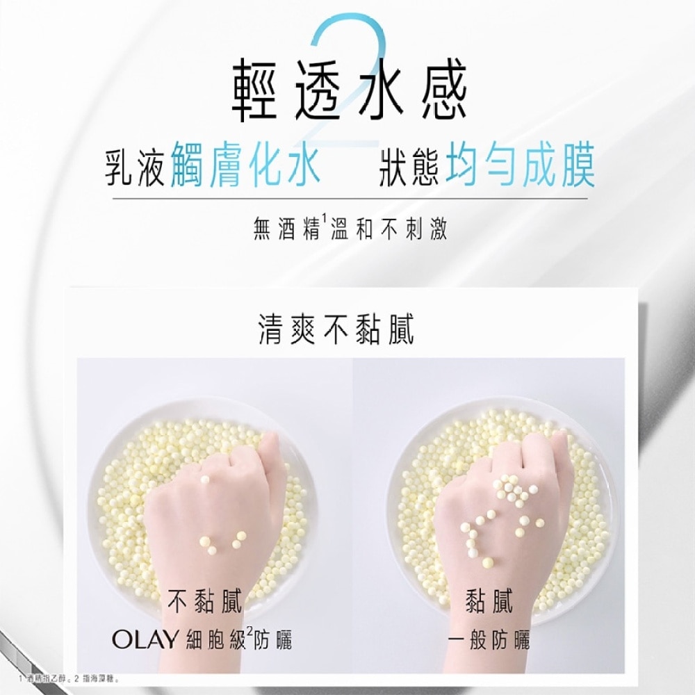 OLAY轻盈水感防晒乳SPF50+ PA++++ 30毫升