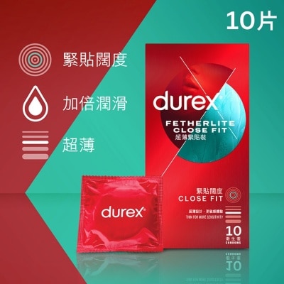 DUREX Durex Fetherlite Close fit 10s