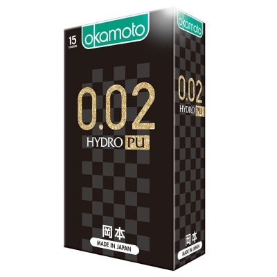 OKAMOTO Okamoto 0.02 Hydro Polyrethane 15's