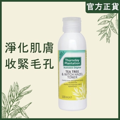 THURSDAY PLANTATION TEA TREE & WITCH HAZEL TONER (100ML)