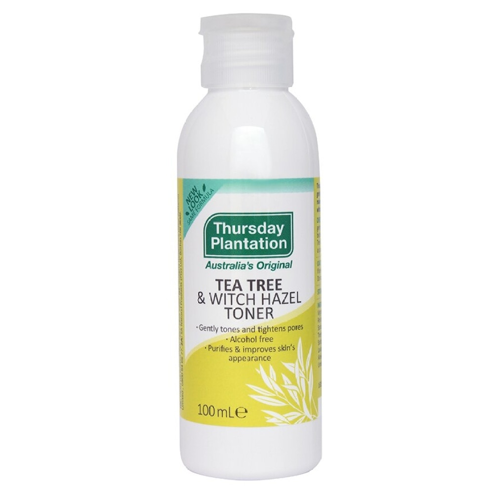 TEA TREE & WITCH HAZEL TONER (100ML)