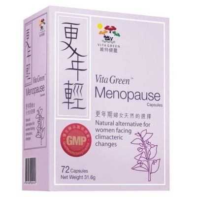 VITA GREEN MENOPAUSE 72 CAPSULES