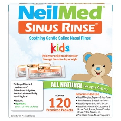 NEILMED NEILMED PEDIATRIC PREMIXED with 120'S RINSE MIX