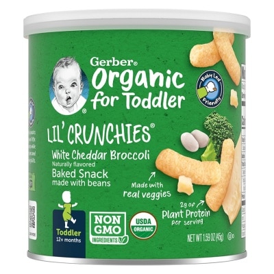 GERBER Lil’ Crunchies OR WhtChedBroc