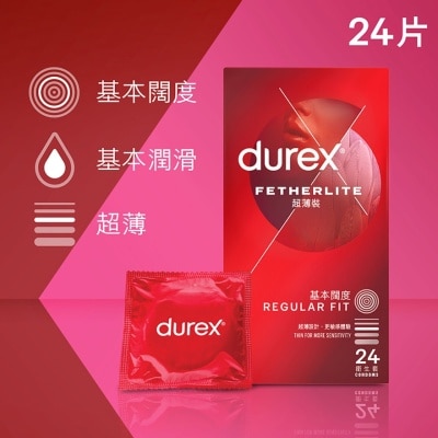 DUREX Durex Fetherlite Condom 24s