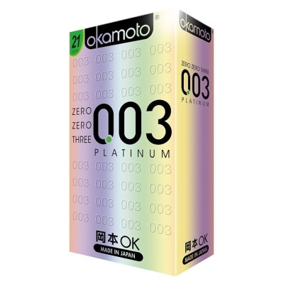岡本 - 岡本0.03白金超薄安全套21片
