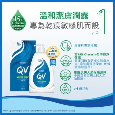 QV Gentle Wash 1KG