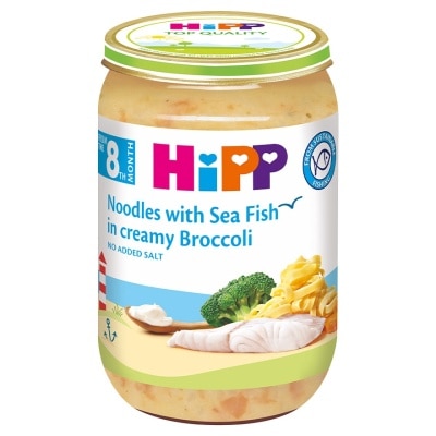 HIPP HiPP Noodles with Sea Fish in Creames Broccoli 220g