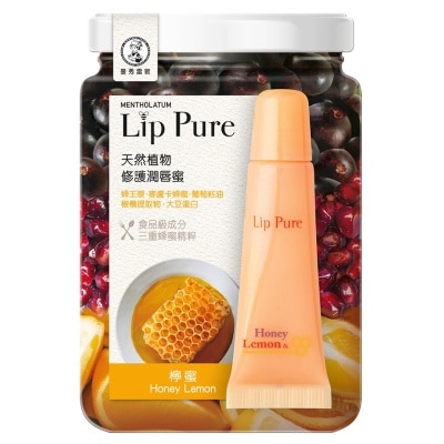 MENTHOLATUM Lip Pure Gel-Honey Lemon