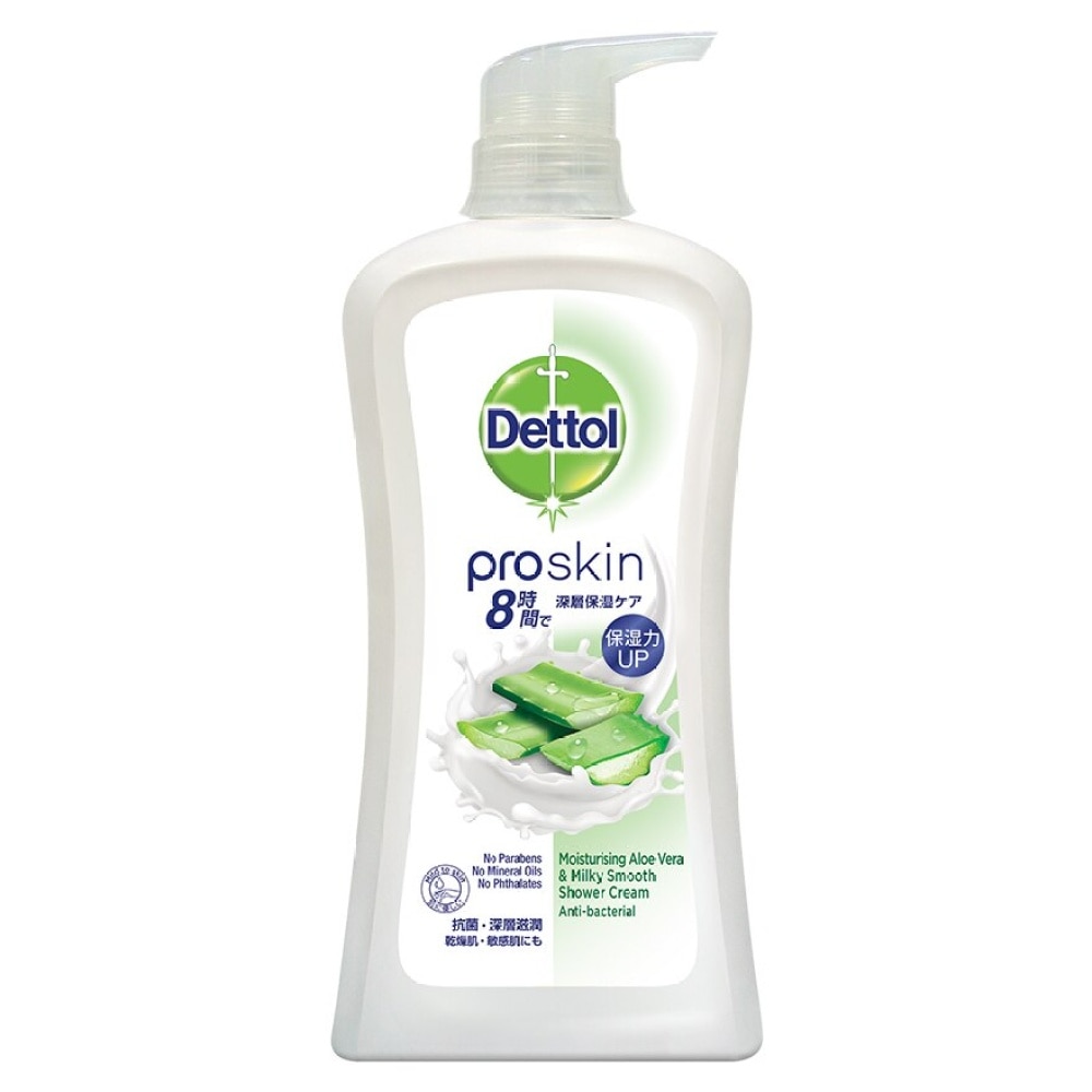 Dettol ProSkin Moisturising Aloe Vera & Milky Smooth Shower Cream 950g