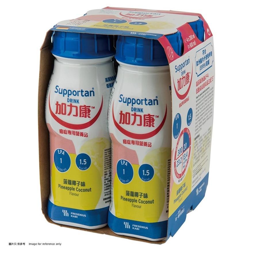 Supportan® Drink 200ml x4 (Pineapple Coconut Flavour)
