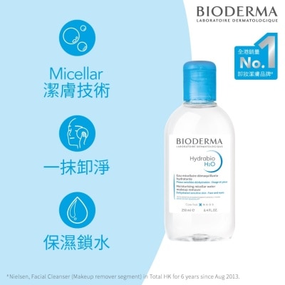 BIODERMA HYDRABIO H2O 250ML | Cleansing | Watsons Hong Kong