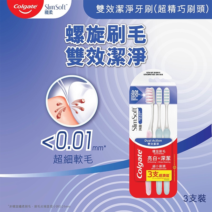 SLIMSOFT DUAL ACTION ULTRA COMPACT HEAD 3S