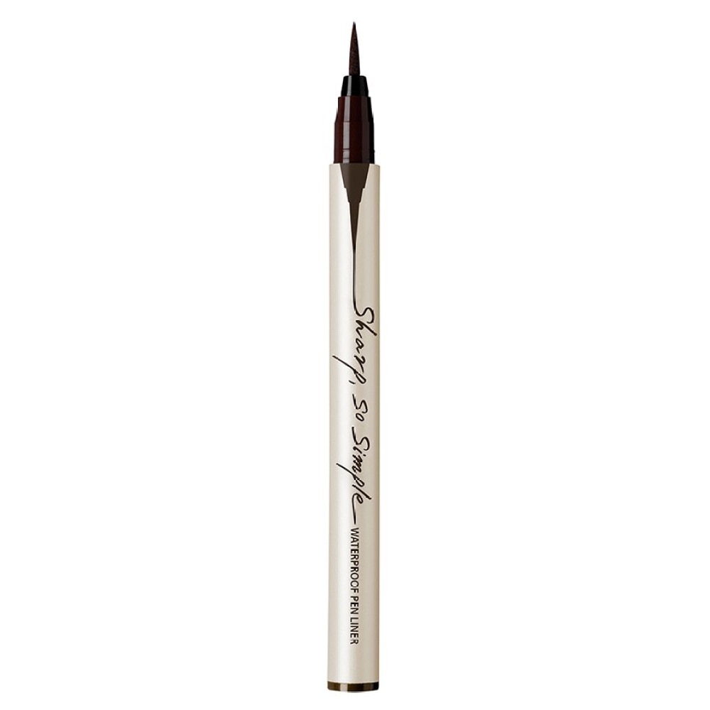 CLIO SHARP SO SIMPLE WATERPROOF PEN LINER AD 02 BROWN