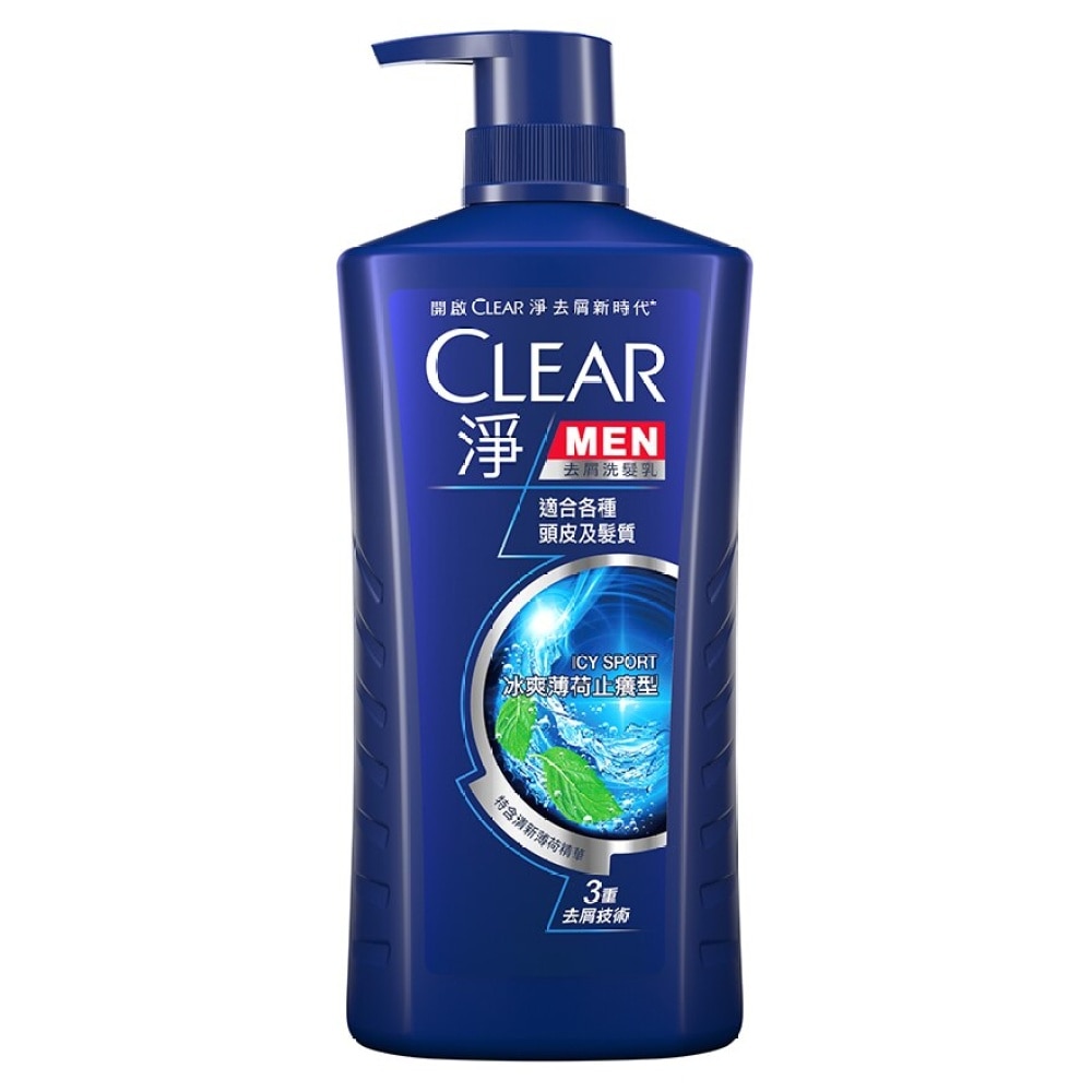 Clear Men Shampoo 750ml - Icy Sport