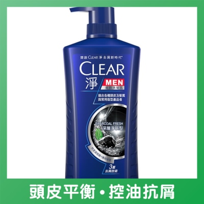 CLEAR - 淨 男士洗髮乳750毫升 - 深層淨碳