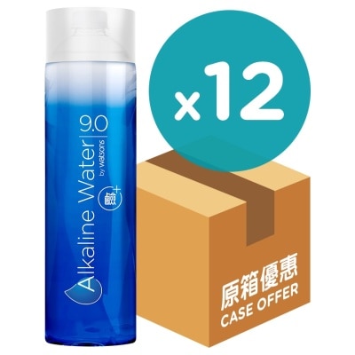 WATSONS Watsons Alkaline Water 9.0 1.2L (case)