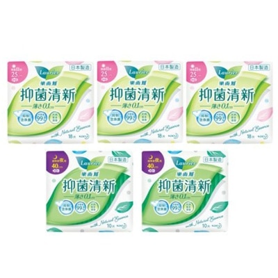 乐而雅 - 乐而雅 - 净肌呵护40cm卫生巾+ 25cm卫生巾