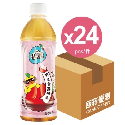 CRYSTAL SPRING 單叢茶葉(鴨屎香) 荔枝茶飲品  (500毫升 x 24)