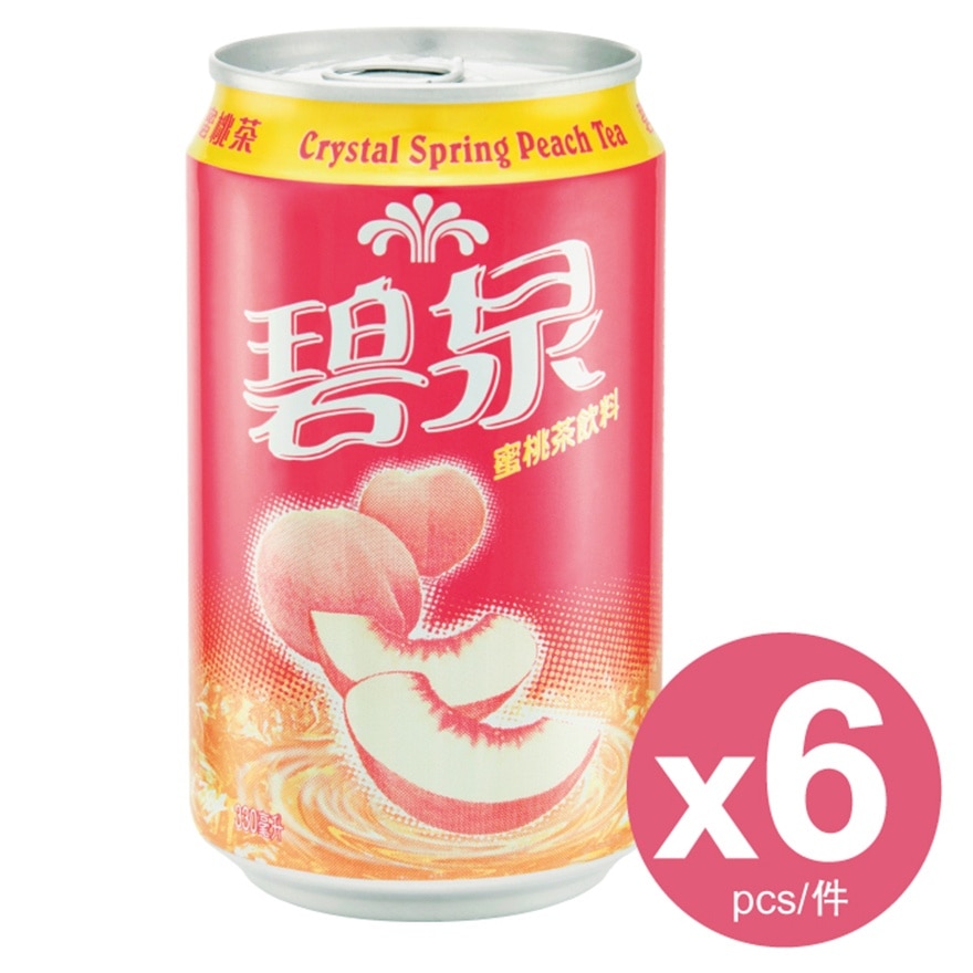 蜜桃茶飲品 (330毫升 x 6)