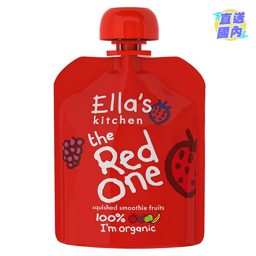 Ella's Kitchen The Red One Smoothie Fruit  90g