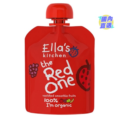 艾拉廚房 Ella's Kitchen 有機紅色雜果蓉 90克