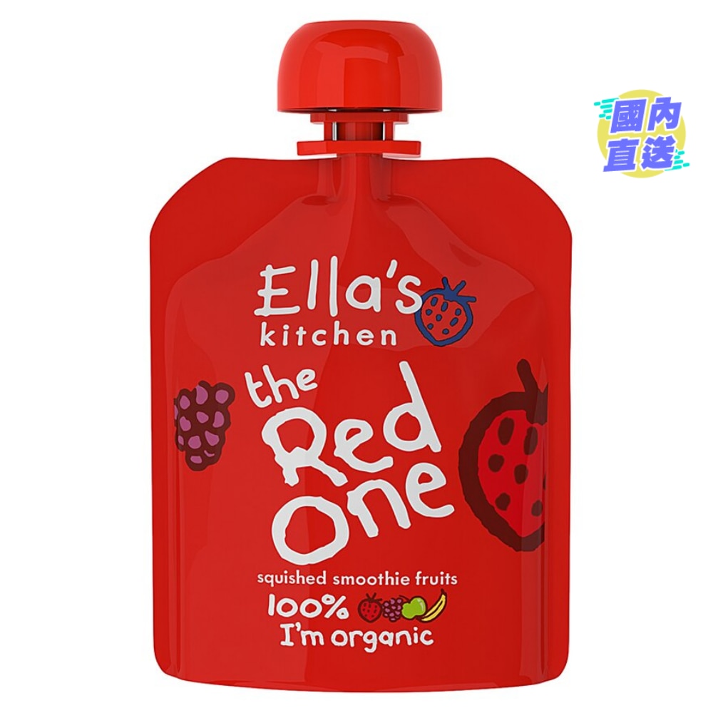 Ella's Kitchen The Red One Smoothie Fruit  90g