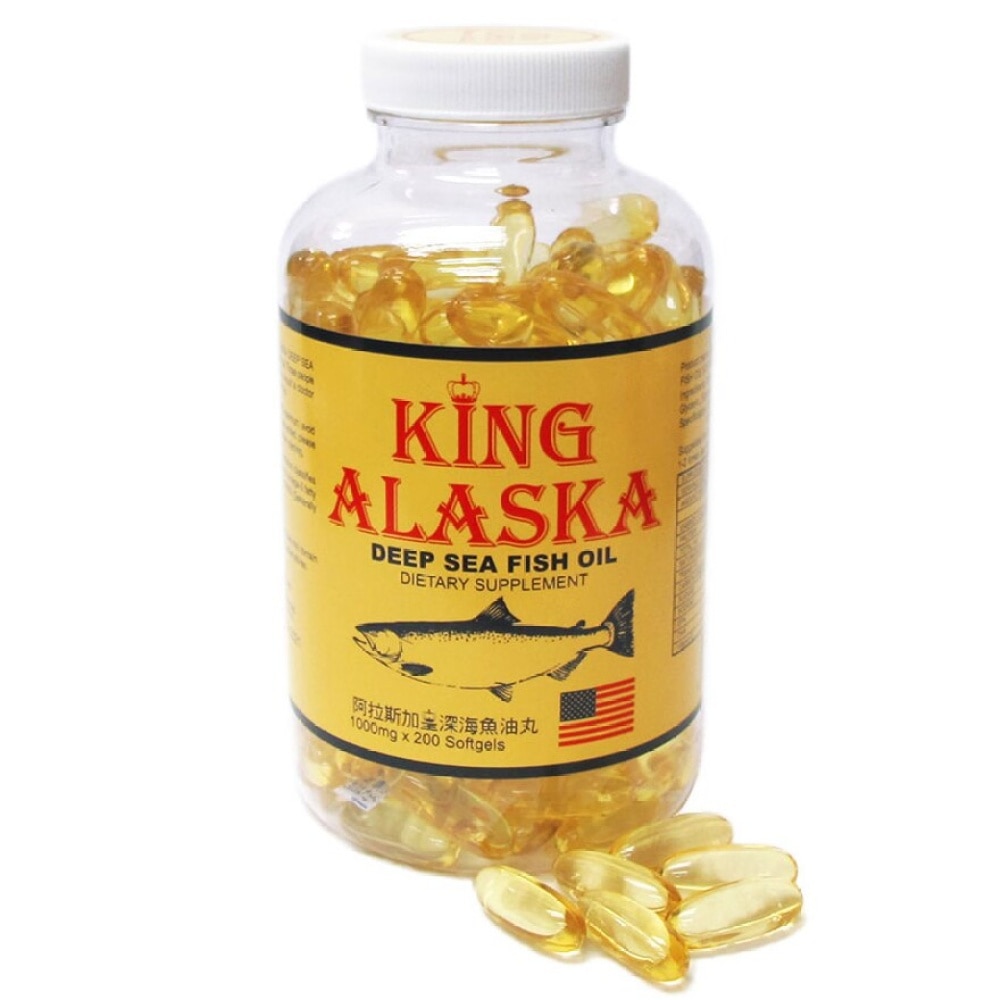 King Alaska Deep Sea Fish Oil Softgel 200s