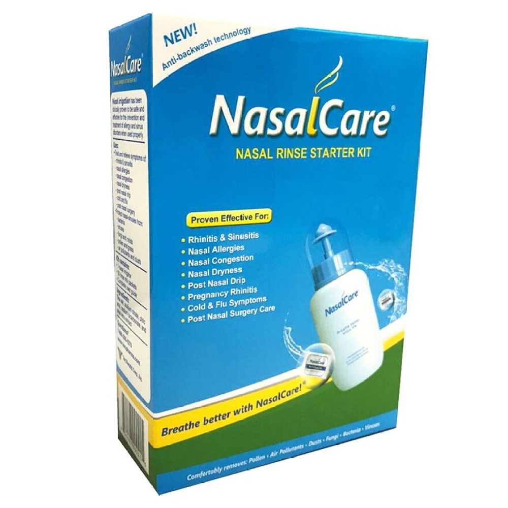 NasalCare Starter Kit with 30's Rinse Mix